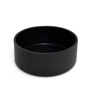 EXO PLANET Miska plastikowa czarna średnia M /65mm