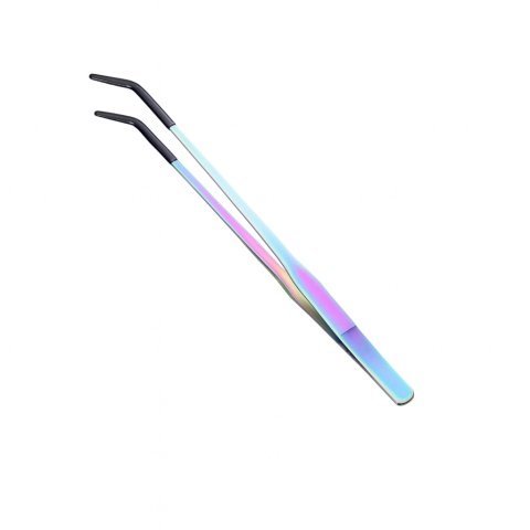 EXO PLANET Pęseta terrarystyczna Zagięta Tęczowa 27 cm EXO PLANET Pęseta terrarystyczna Zagięta Tęczowa 27 cm