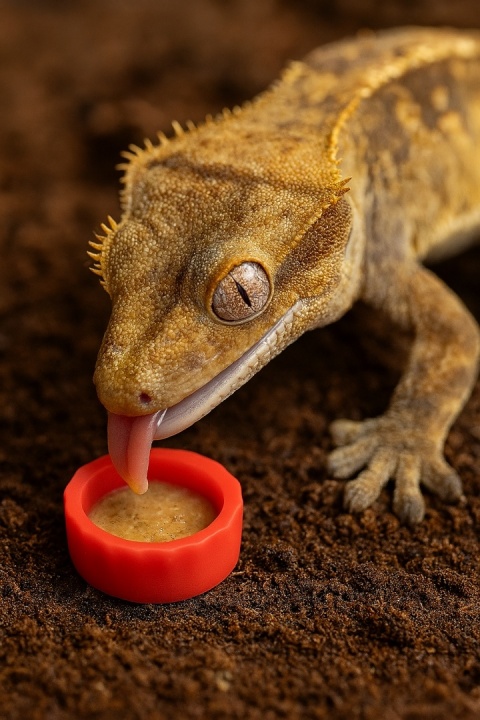 EXO PLANET Miseczka silikonowa dla gekona S - czerwona