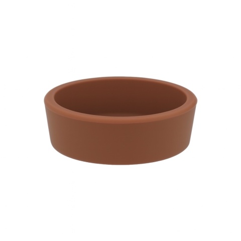 Gecko Nutrition miska silikonowa M - brązowa