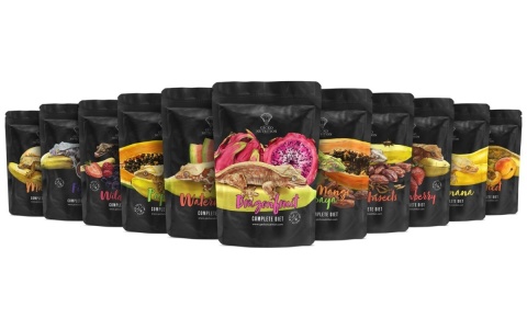 Gecko Nutrition - zestaw 11 pokarmów dla gekonów